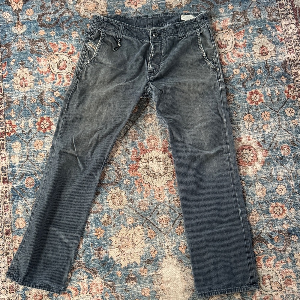 Y2K Diesel designer distressed jeans